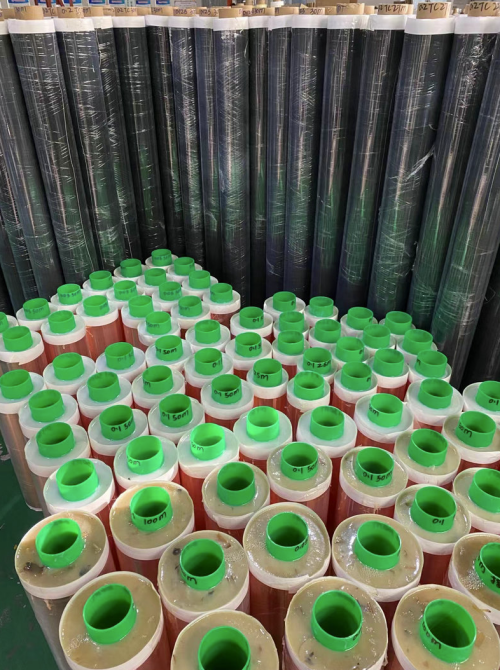 アセテート布、銅箔